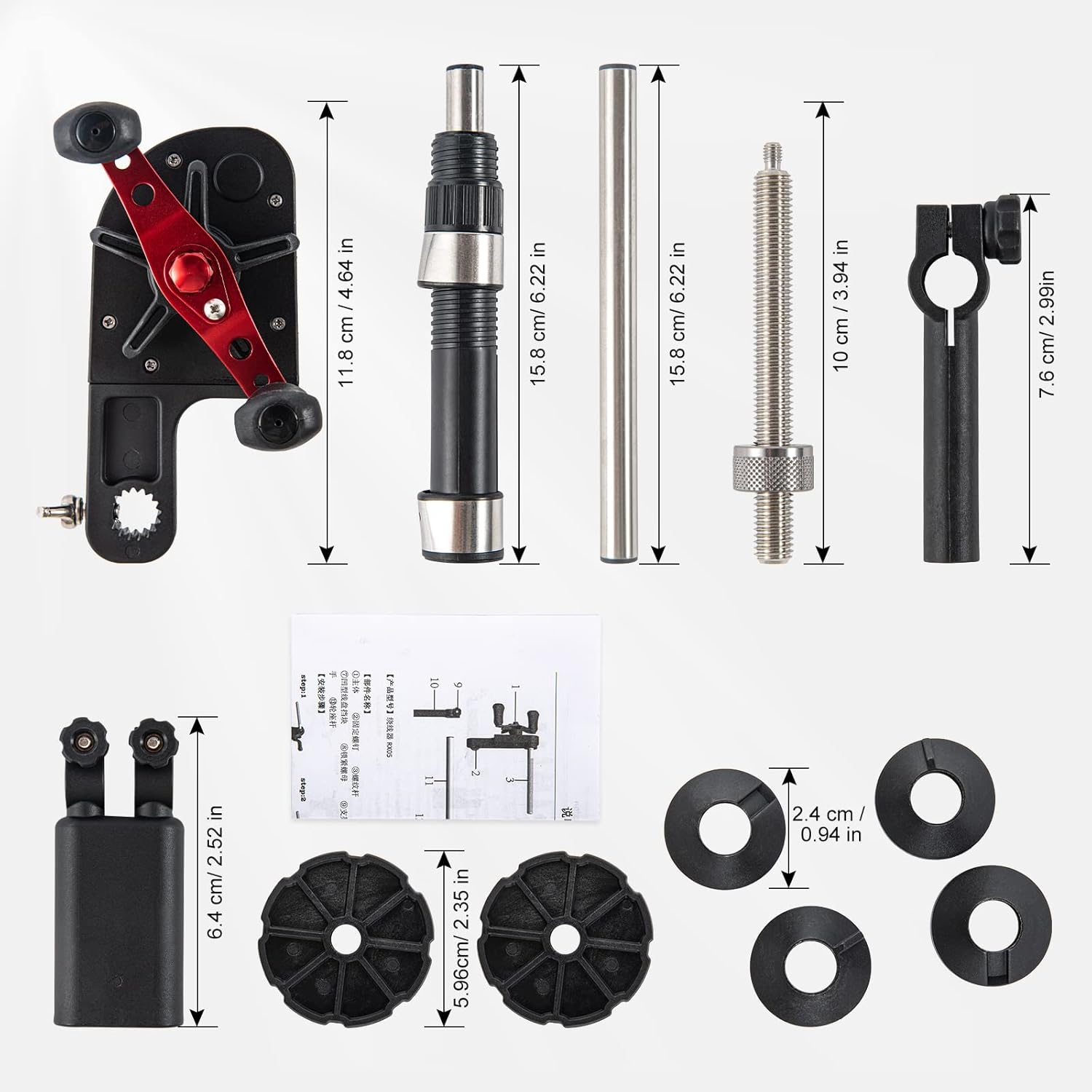 Goture Handhold Fishing Reel Spooler,Portable Fishing Line Spooler for Spinning Reel,Baitcasting Reel and Spincast Reel,Fishing Reel Line Spooler Fishing Line Holder : Sports & Outdoors
