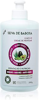 Anaconda Seiva De Babosa Creme Para Pentear