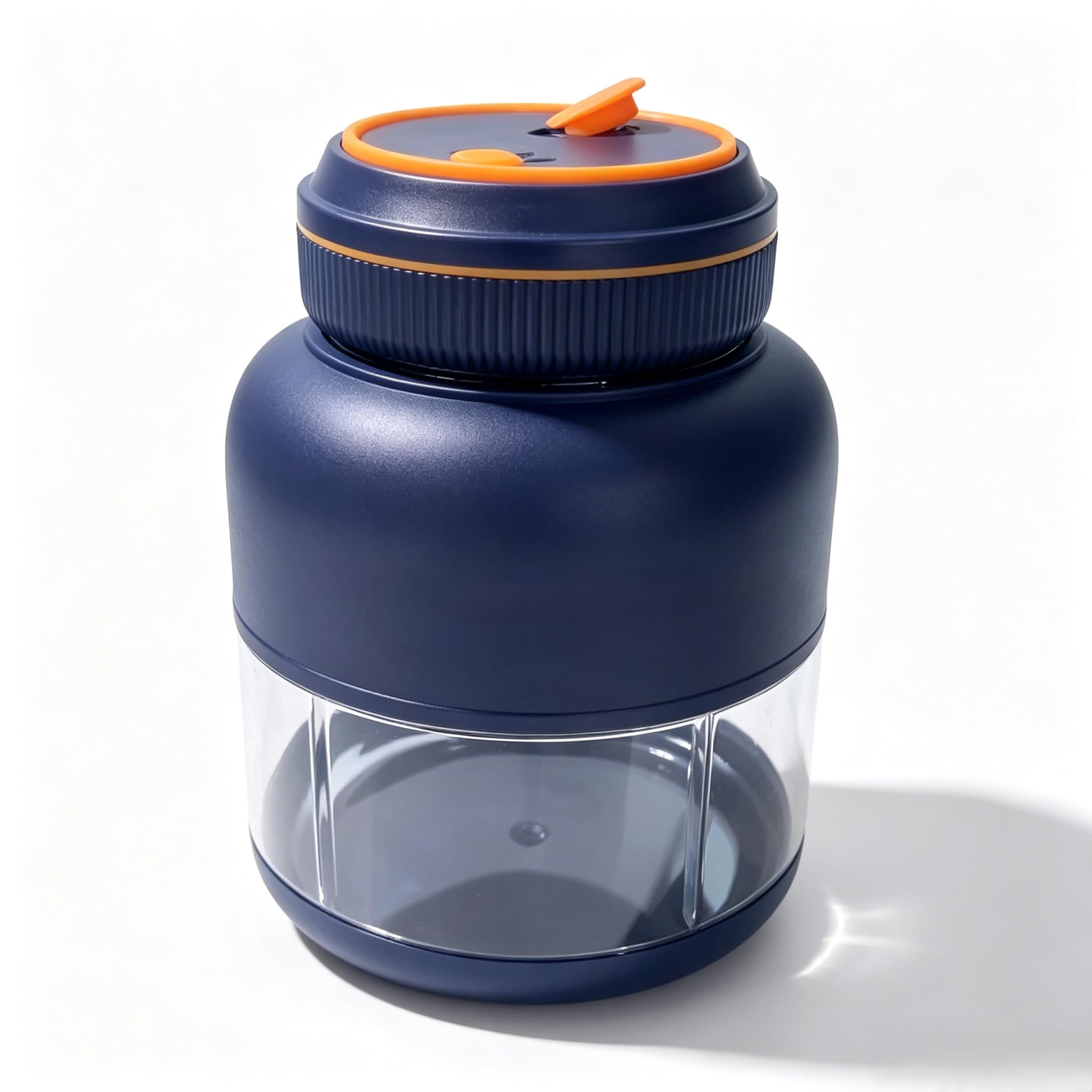 Batidora portátil para batidos, licuadora personal inalámbrica con cuchillas de acero inoxidable, licuadoras recargables por USB (azul)