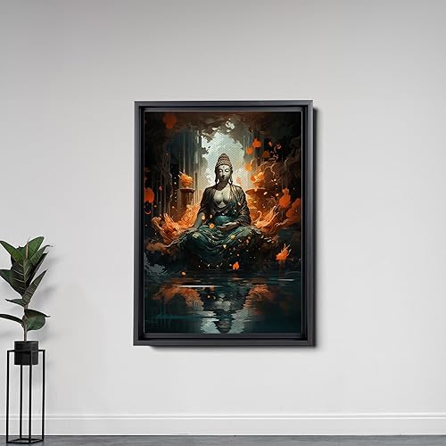 Miniatura 6 de Yoga Wall Decor, Yoga Wall Art, Buda Canvas Art, Buda Decor, Buda Canvas Print, Luxury Framed Wall Decor, Canvas, Wall Decor