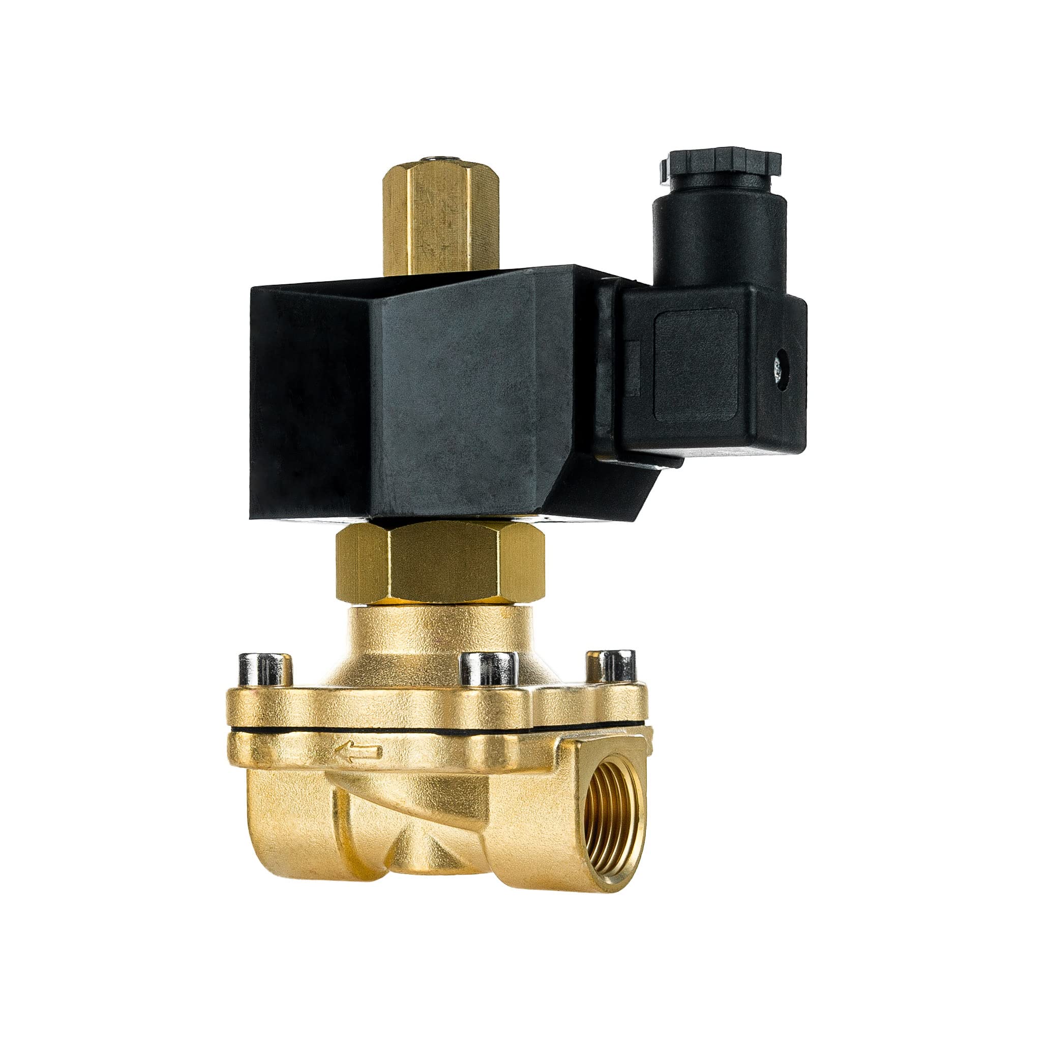 FSA Válvula Magnética de Latón 1/2" 230V AC 0-8 bar Viton stromlos abierto