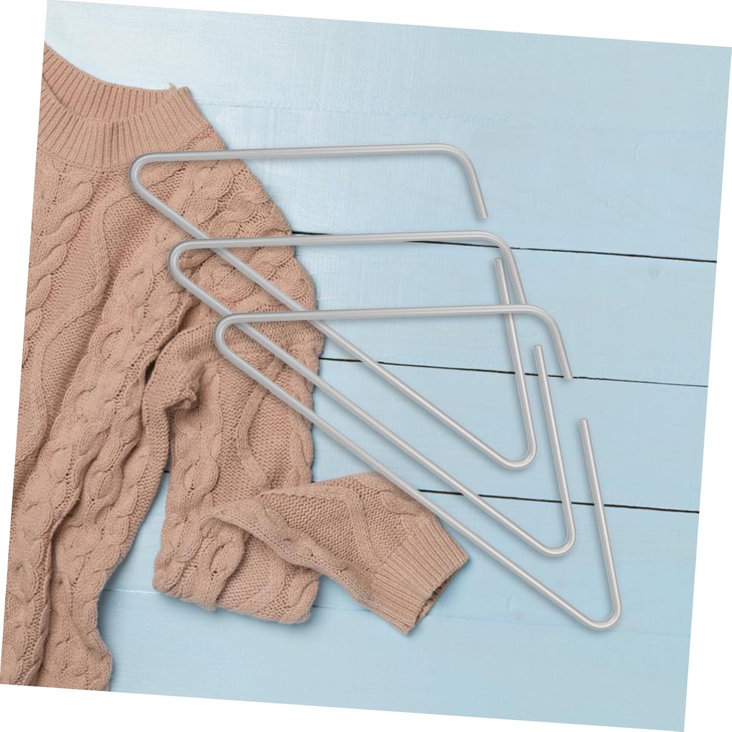 5pcs Aluminium Alloy Hangers Versatile Heavy Duty Hanger Organizer for Shirts Suits Jackets and More Elegant Finish for Home Closet and Wardrobe Use