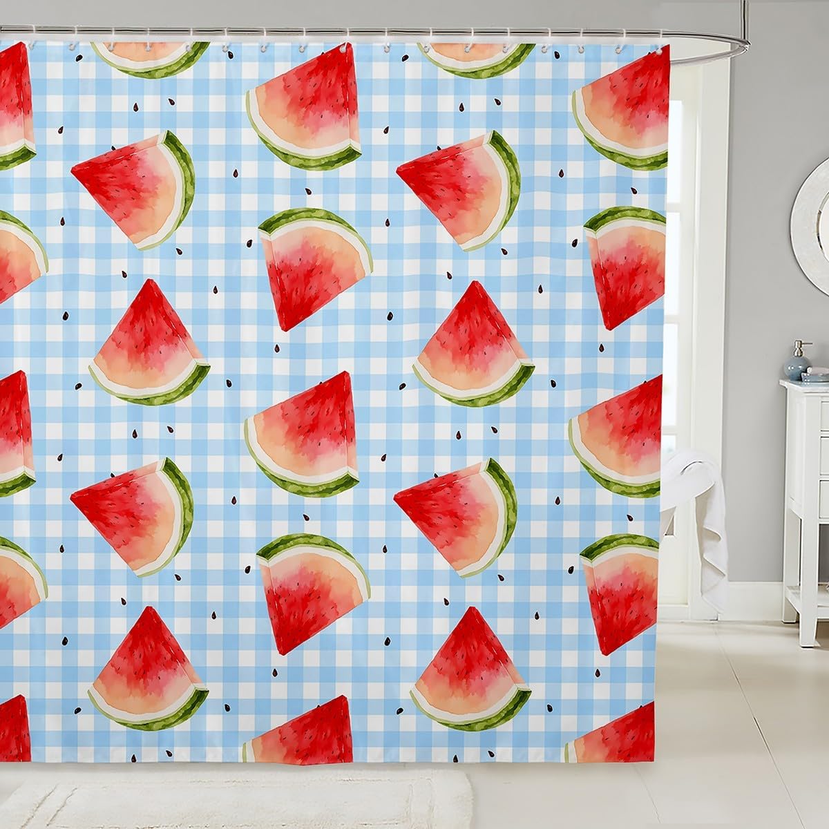 Sunflower Shower Curtain,Country Style Rustic Farm Plants Decorative Bath Curtains,Floral Garden Plant Home Bathroom Decor Polyester Fabric Waterproof 72 x 84 Inches