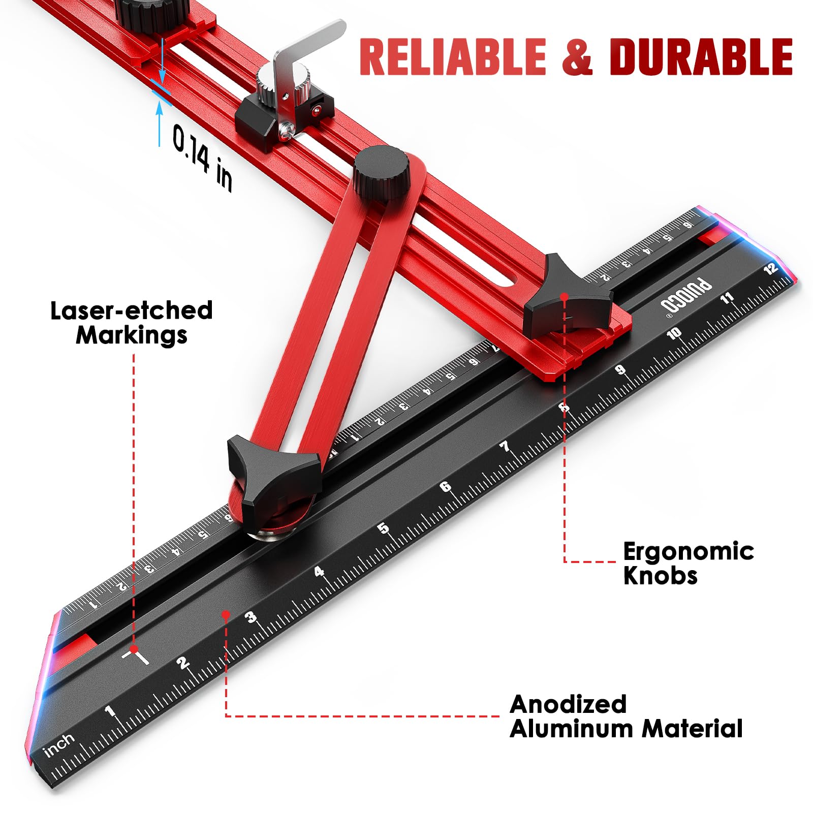 Stair Tread Template Tool - Precise Measurements -8 Stair Tread Template Tool - Precise Measurements -8
