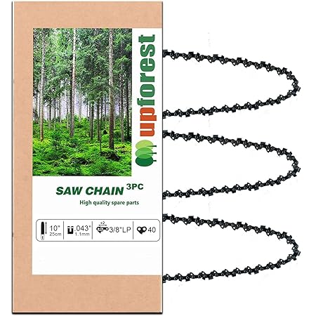 Catena Motosega 10 Pollici .043 3/8 LP 40DL Per Earthwise - Foto 9
