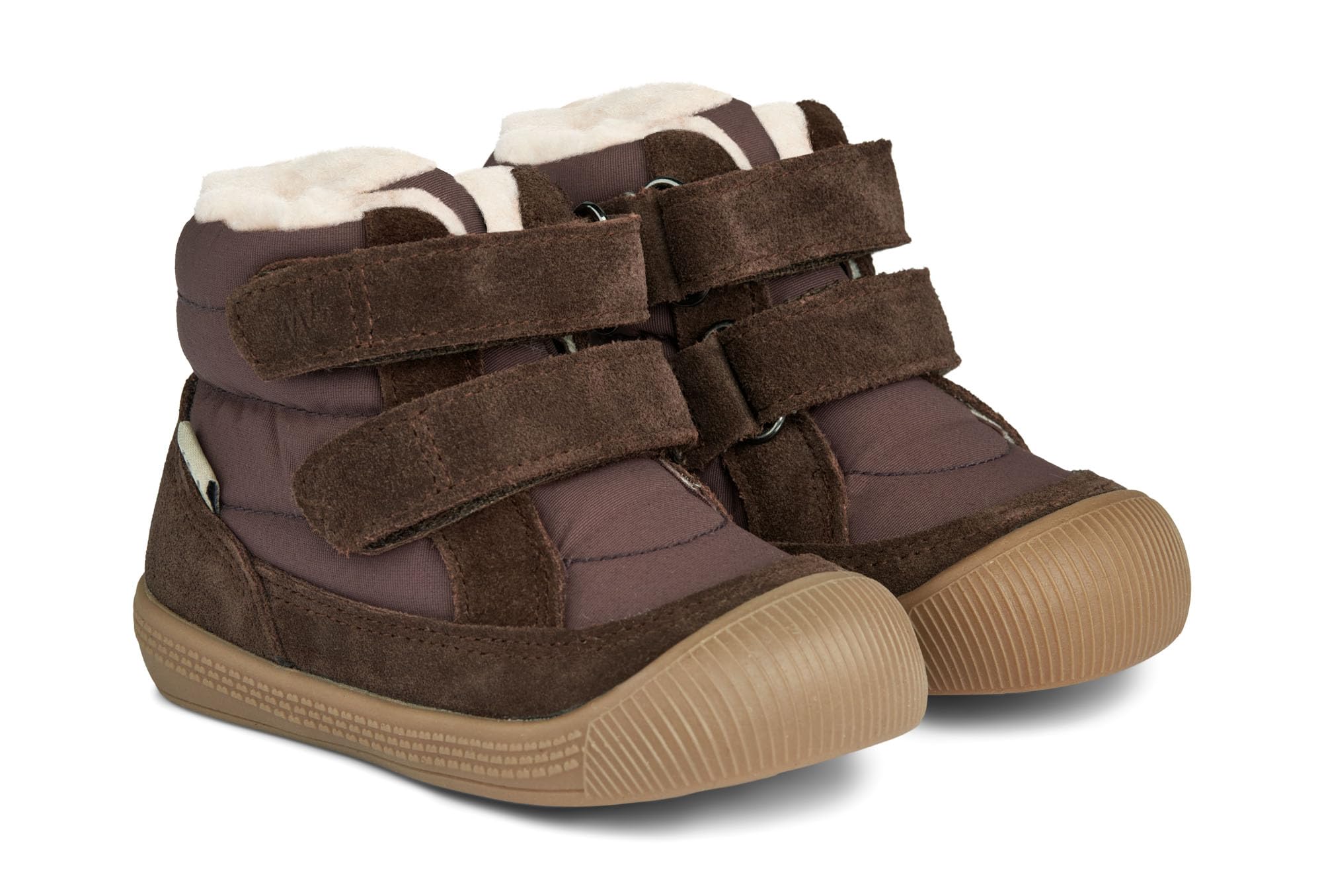 Wheat Daxi-Scarpine Primi Passi, Lana Tex, Pelle, 50% Tessuto Traspirante, Impermeabile, Scarpe per Chi Inizia a Camminare Unisex-Bambini e Ragazzi