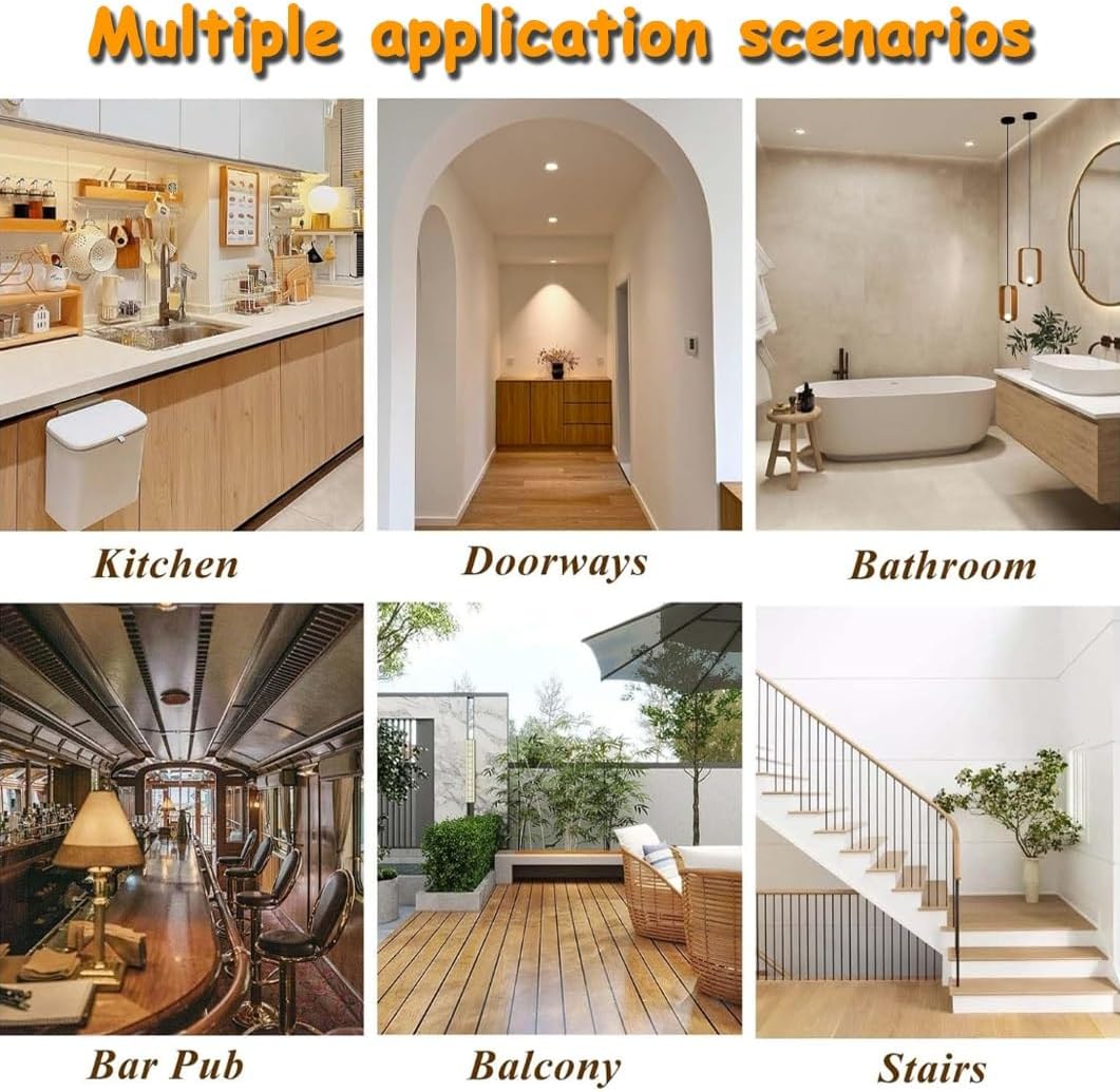 YVYKFZD Single Swinging Doors Cafe Door, Interior Solid Wood Saloon Door with Hinges, Customizable Swing Doors, Auto Close, for Bar Kitchen Entrance Partition(Wood,W32 xH28/80x70cm)