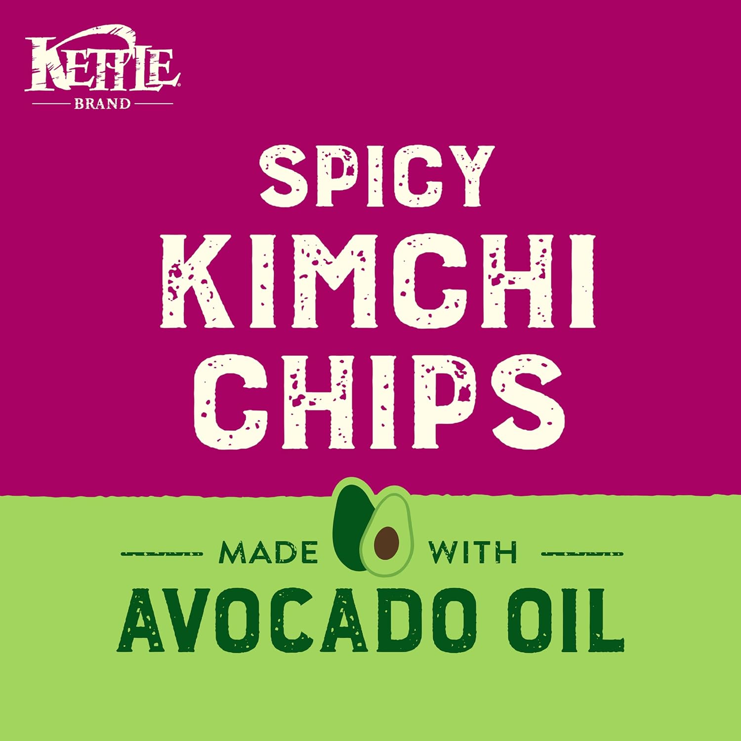 Kettle Brand Made with Avocado Oil Spicy Kimchi Potato Chips, 6 Oz Bag (Pack of 4) image 4