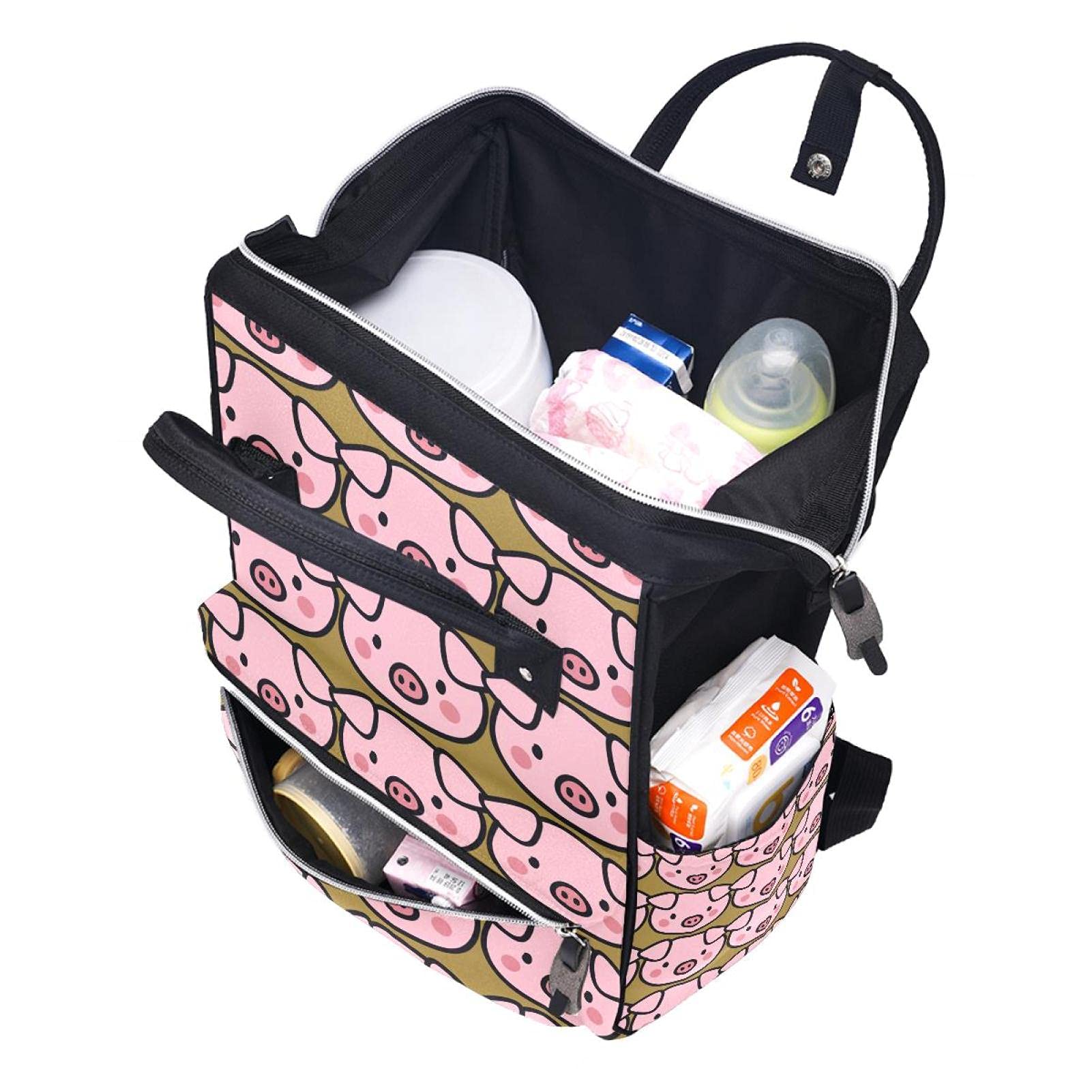 Sac à langer multifonction de grande capacité pour maman et papa - - Taille Unique