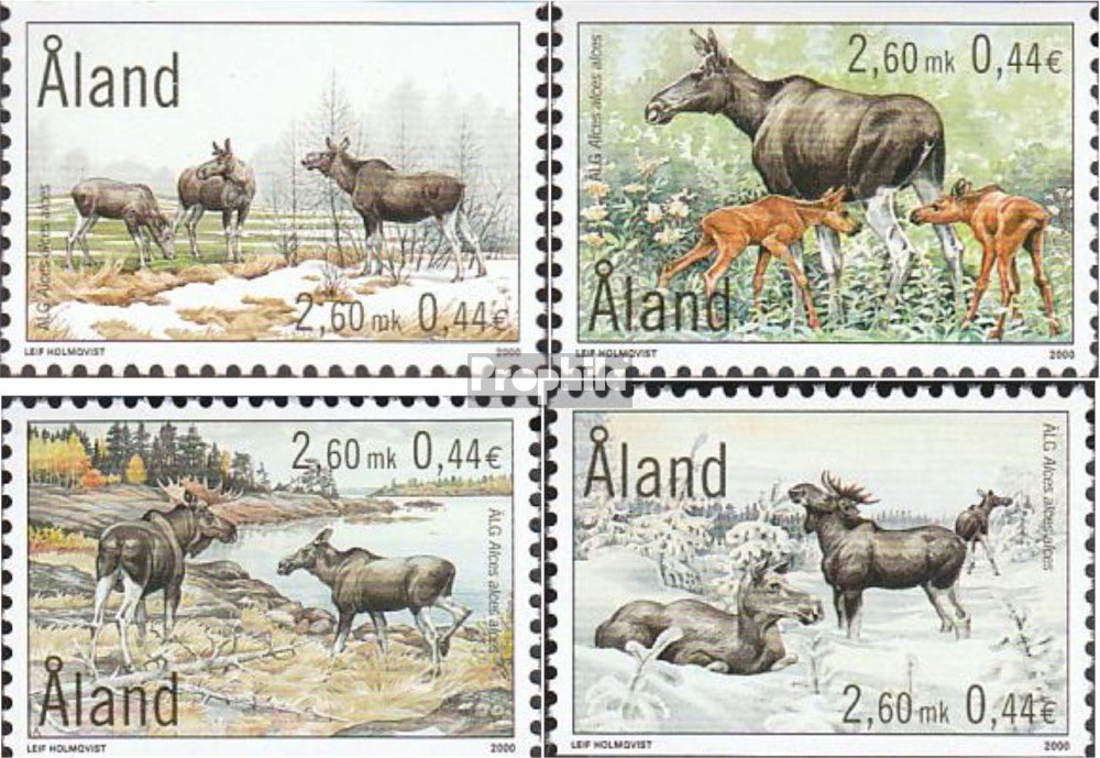 Finlande - Aland 157 (Édition complète) non monté Menthe/Jamais articulé ** MNH 1999 Réserve idö (Timbres pour collectionneurs) Paysages
