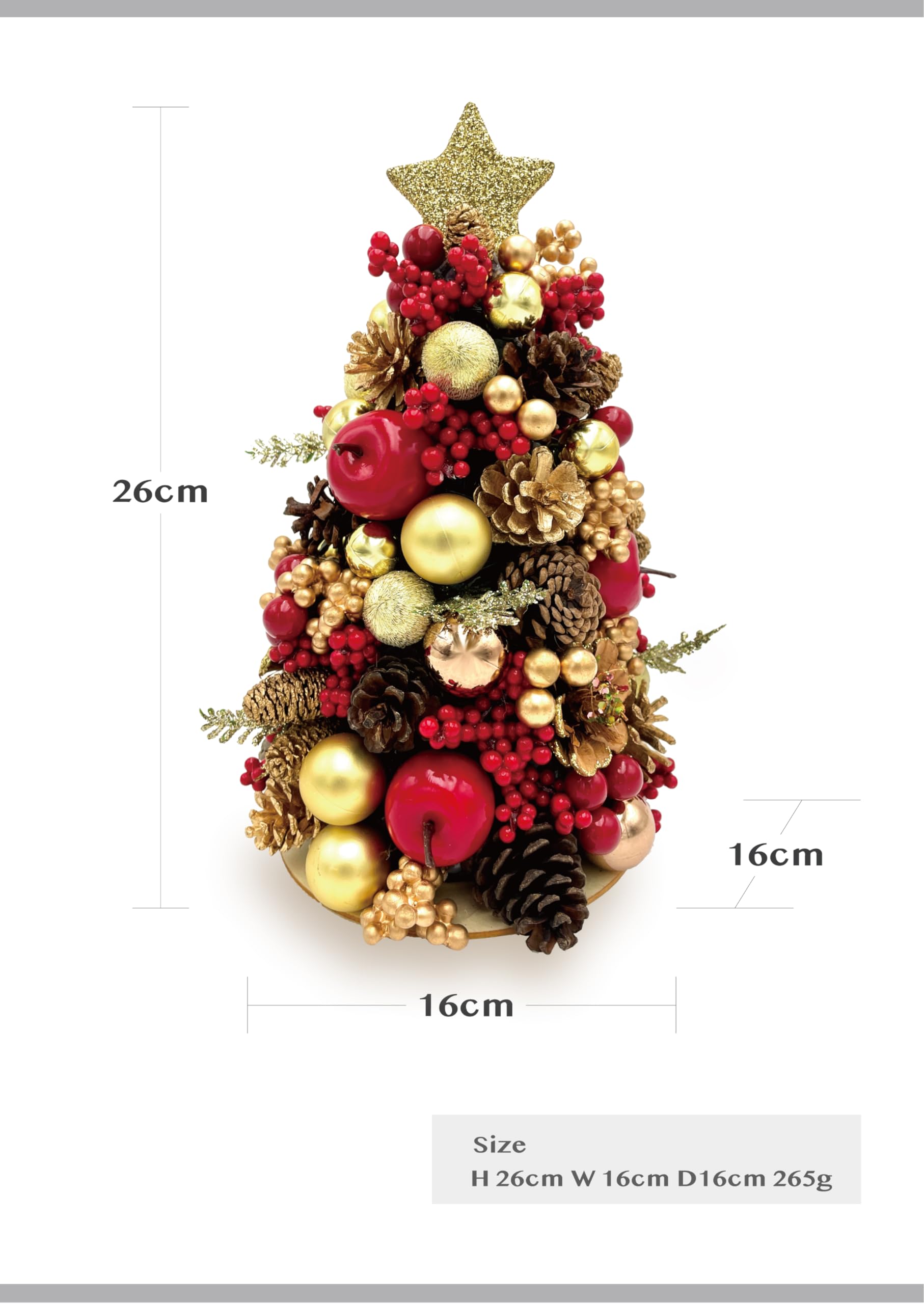 Amazon.co.jp: ［ mamawreath クリスマスツリー ］ Sサイズ ミニサイズ