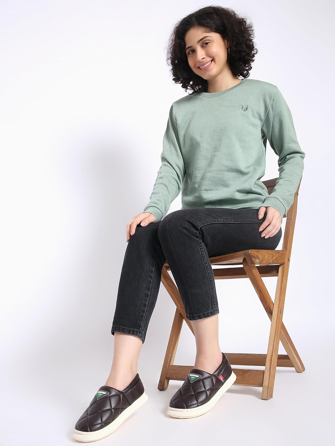 CASSIEY Winter Warm Shoes Indoor/Outdoor Slip On Fur Boots For Women's 6