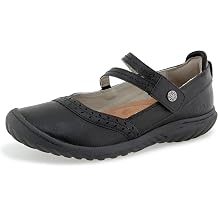 JBU Women's Adeline Comfortable Casual Adjustable Arch Support APMA Accepted Adjustable Mary Jane