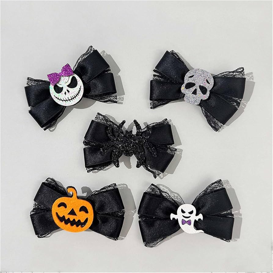 Amazon.co.jp: ハロウィン 髪飾り 5個セット ハロウィン カボチャ