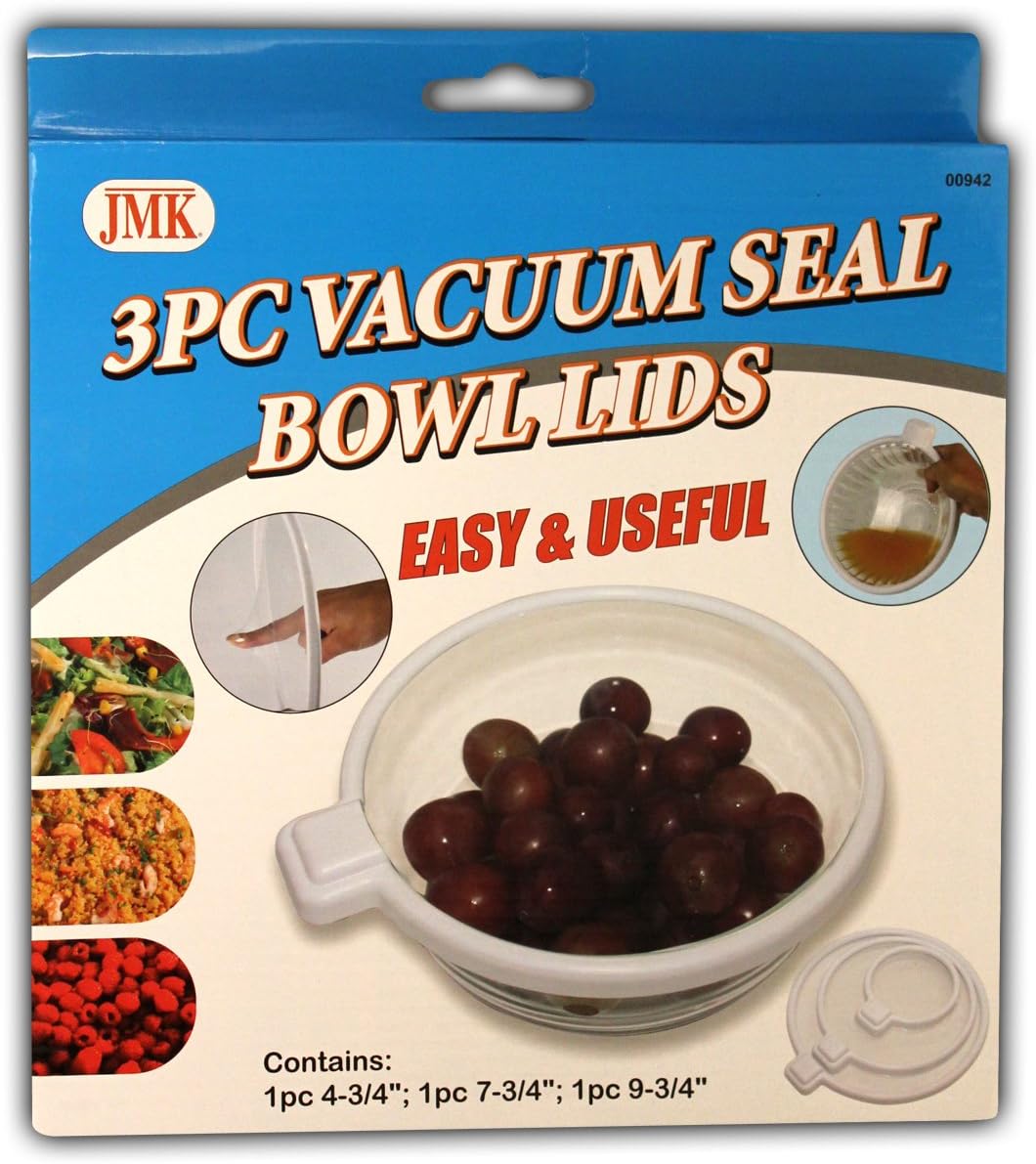 00942 Vacuum Seal Bowl Lids - 3 Piece Set