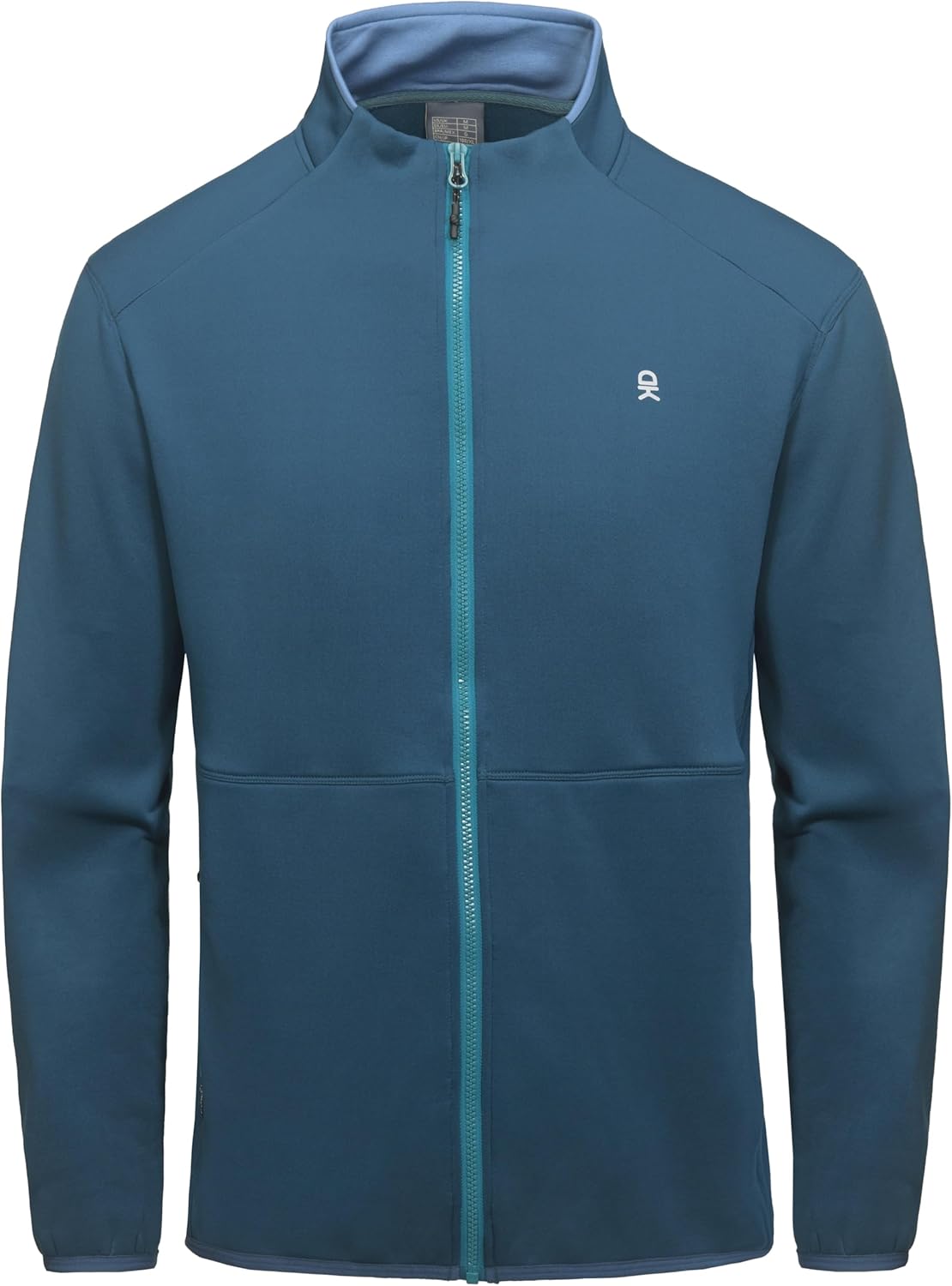 Little Donkey Andy Men's Lightweight Running Warm Jacket Full Zip Fleece Lined Windproof Jacket for Outdoor Casual - Image 2