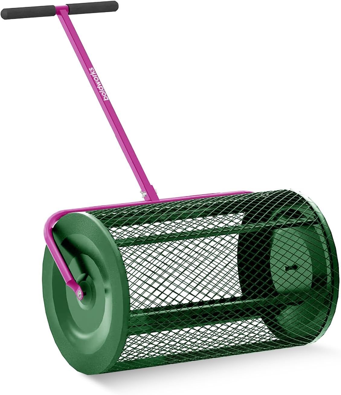 Compost Spreader for Lawn Peat Moss Spreader to Cover