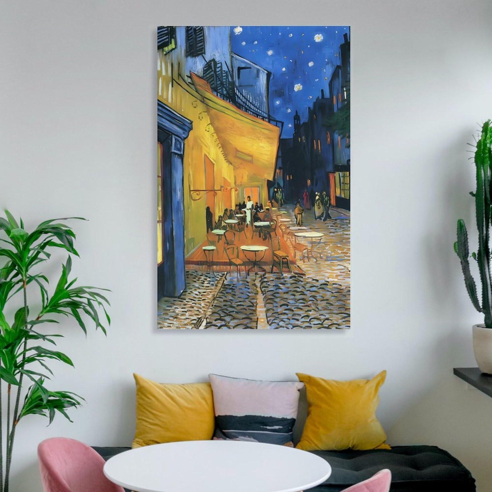 Amazon.co.jp: Van Gogh フィンセントファンゴッホ 《夜のカフェテラス