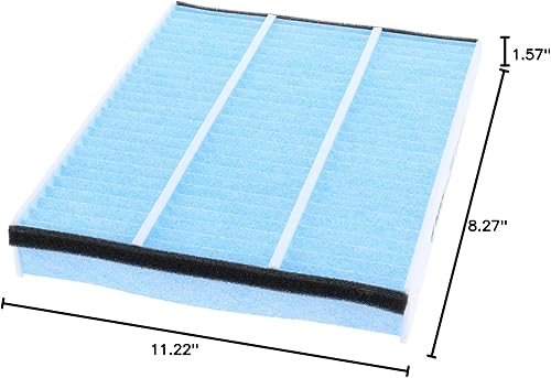 Miniatura 7 de Bosch Automotive 6043C - Filtro de aire de habitáculo HEPA para Ford C-Max 2013-2018, Ford Escape 2013-2019, Ford Focus 2012-2018, Ford GT