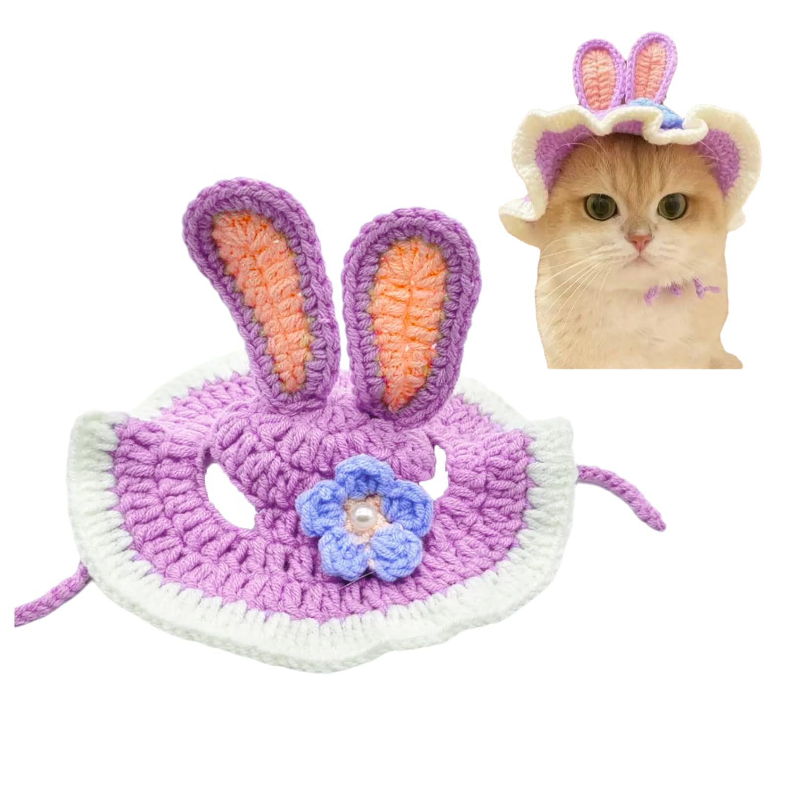 ハンドメイドオーダーページ＊帽子猫と着ぐるみ猫パネル…４パターン(残14) Amazon | 猫帽子 猫コスプレ ペット用帽子 可愛いペット用 パンダ クマ