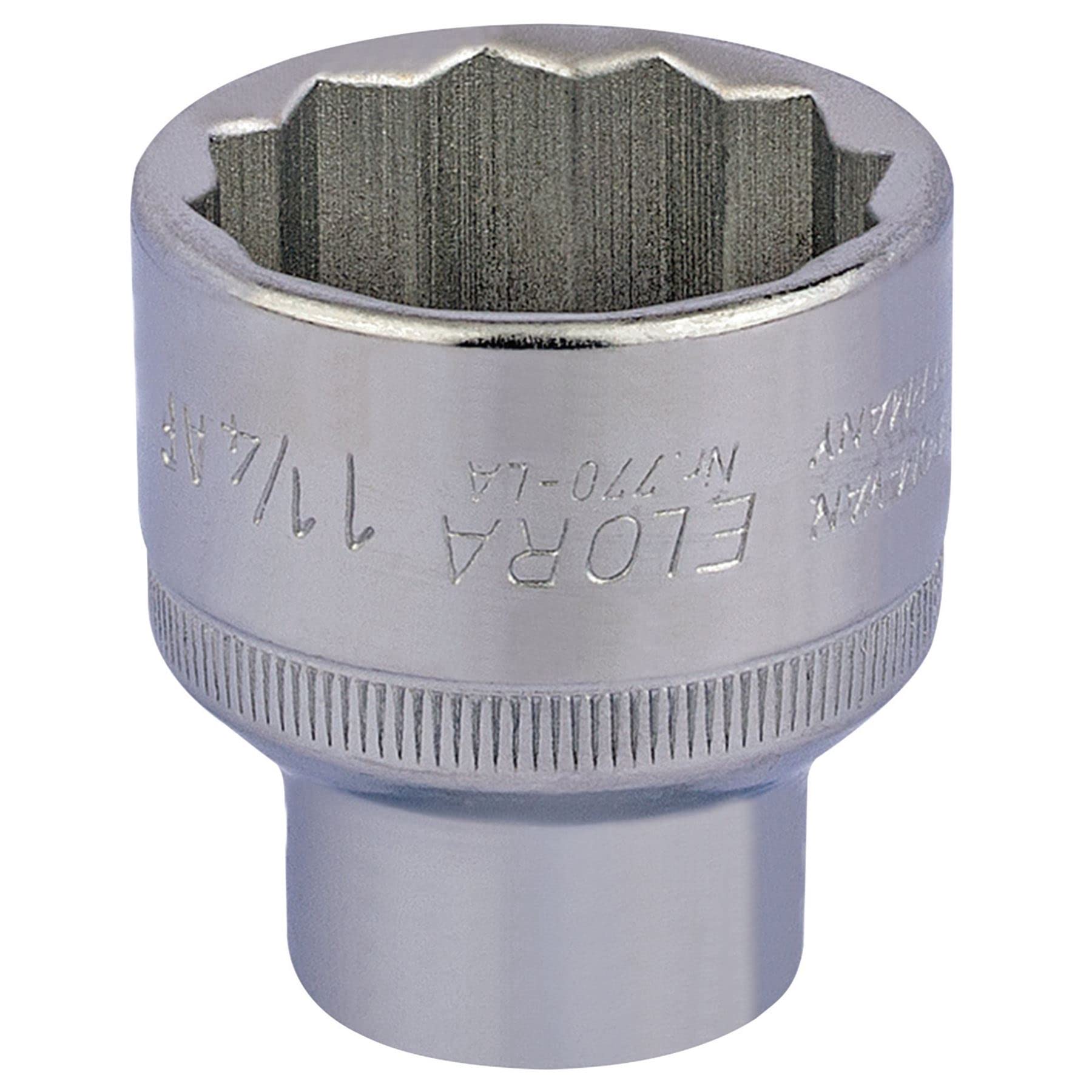 Elora Bi-Hexagon Socket, 1/2" Sq. Dr., 1.1/4" Dr-24517
