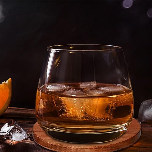 Miniatura 5 de 16 posavasos de madera sin terminar, posavasos redondos de madera de acacia de 4 pulgadas para manualidades con puntos de silicona antideslizantes