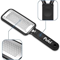 Vista 4 de Lima de pie para pedicura tamaño gigante, lima profesional de acero inoxidable para el cuidado de pies para eliminar la piel dura, se puede usar