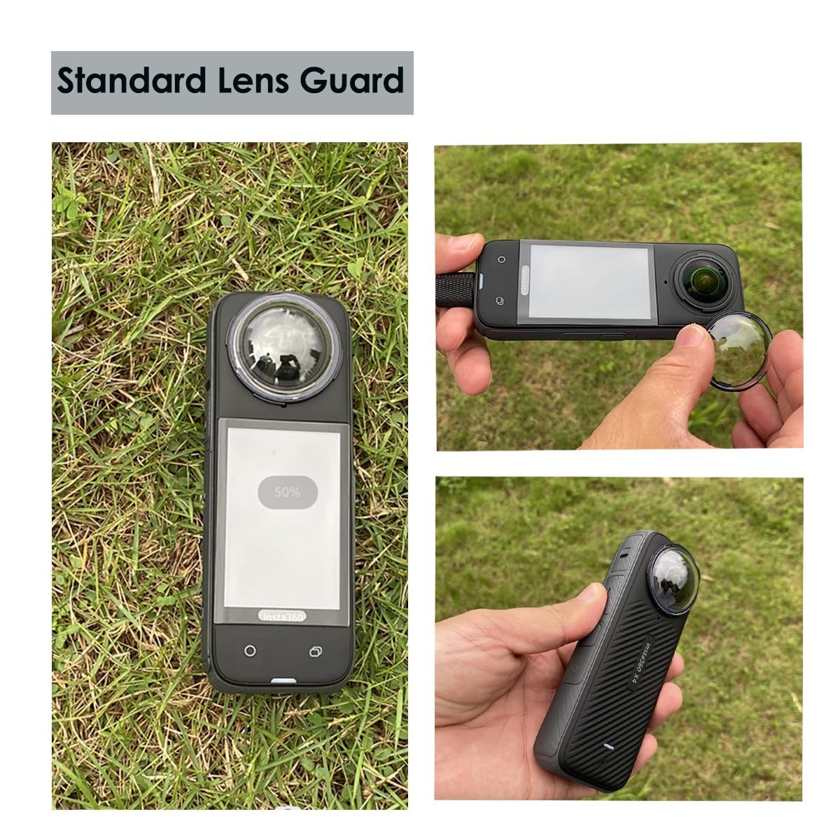 Bouchon D'objectif Pour Insta360 X4, étui De Protection En Silicone