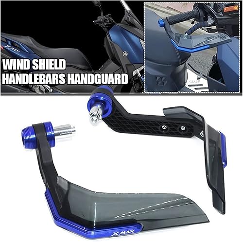 Miniatura 2 de Para Yamaha X-MAX Xmax 125 250 300 400 XMAX300 XMAX125 Accesorios Motocicleta Guardamanos Parabrisas Protector de mano Protector de escudo (Color NO