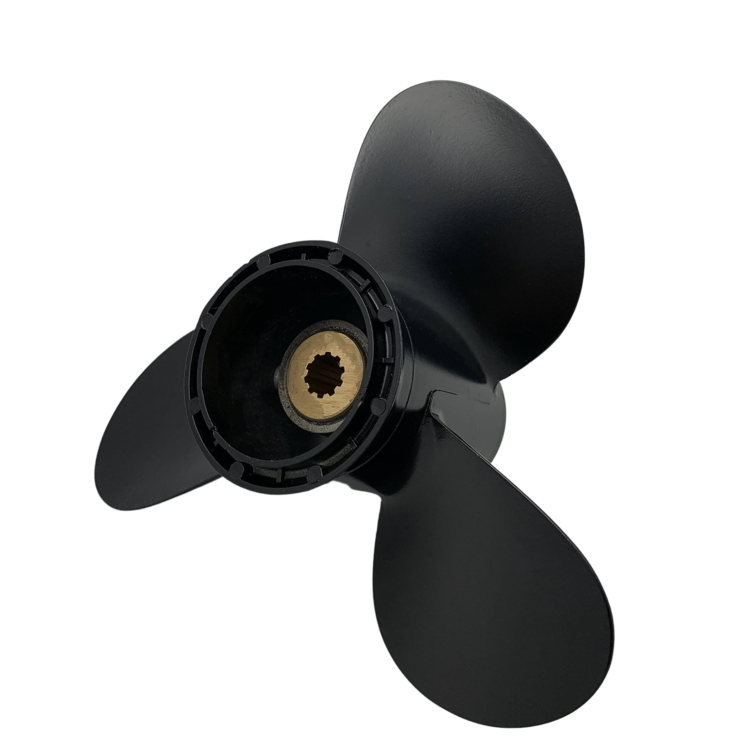 SLEIPNIR Bootspropeller 9 1/4x9 für Suzuki Außenborder DT9.9-15 Aluminium 10 Zähne OEM NO:58100-93723-019 9.25x9