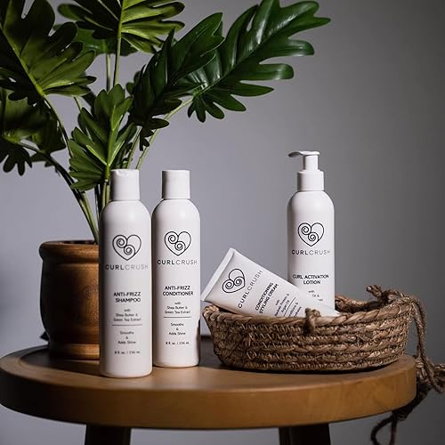 Miniatura 8 de CURLCRUSH Champú Anti-Frizz Cabello Rizado 8 oz