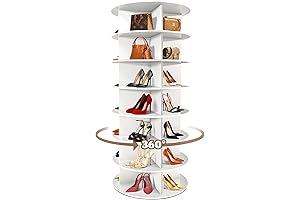 Rotating Shoe Tower: A 360° Solution to Declutter Your Footwear