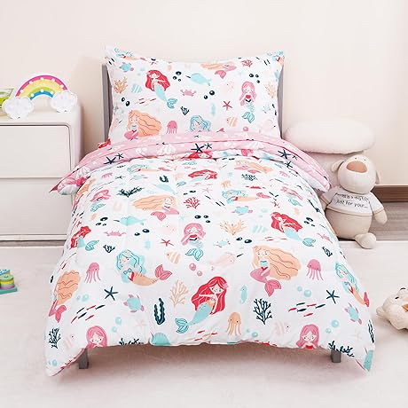 Little Mermaid Toddler Bedding Set: Dreams Under the Sea