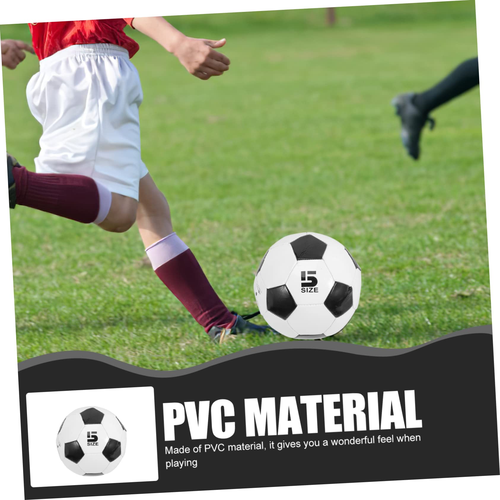 BESPORTBLE Solidna Z Pvc Rozmiar 5 Usa Soccer Dla Chłopców I Dziewcząt Piłki Treningowe Dla Dzieci Plastikowy Zestaw Piłkarski I Dziewcząt