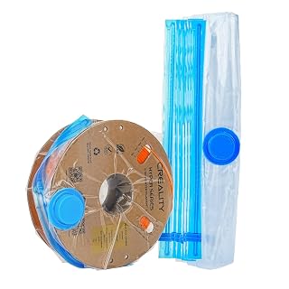 Creality Filament Vacuum Storage Kit, Premium Cleaning Drying Sealed 12 Storage Bags Only, 3D Filament Dryer for 1kg 3D Printer Filament(15.75x15.75 inch) - Amazon product rated Grade A