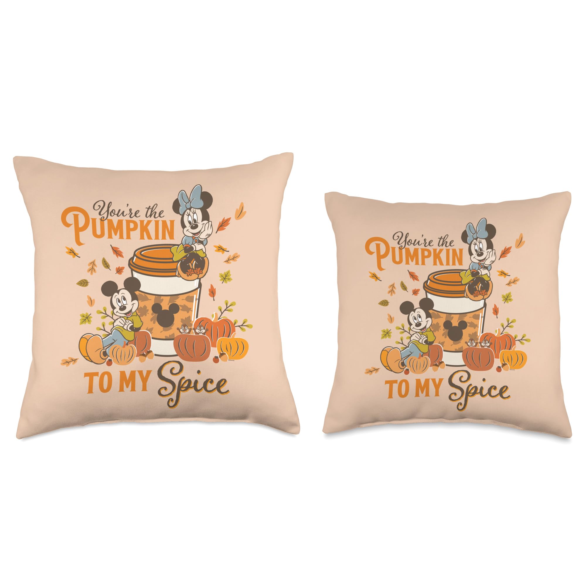 Amazon.com: Disney Mickey & Minnie You're The Pumpkin to My Spice