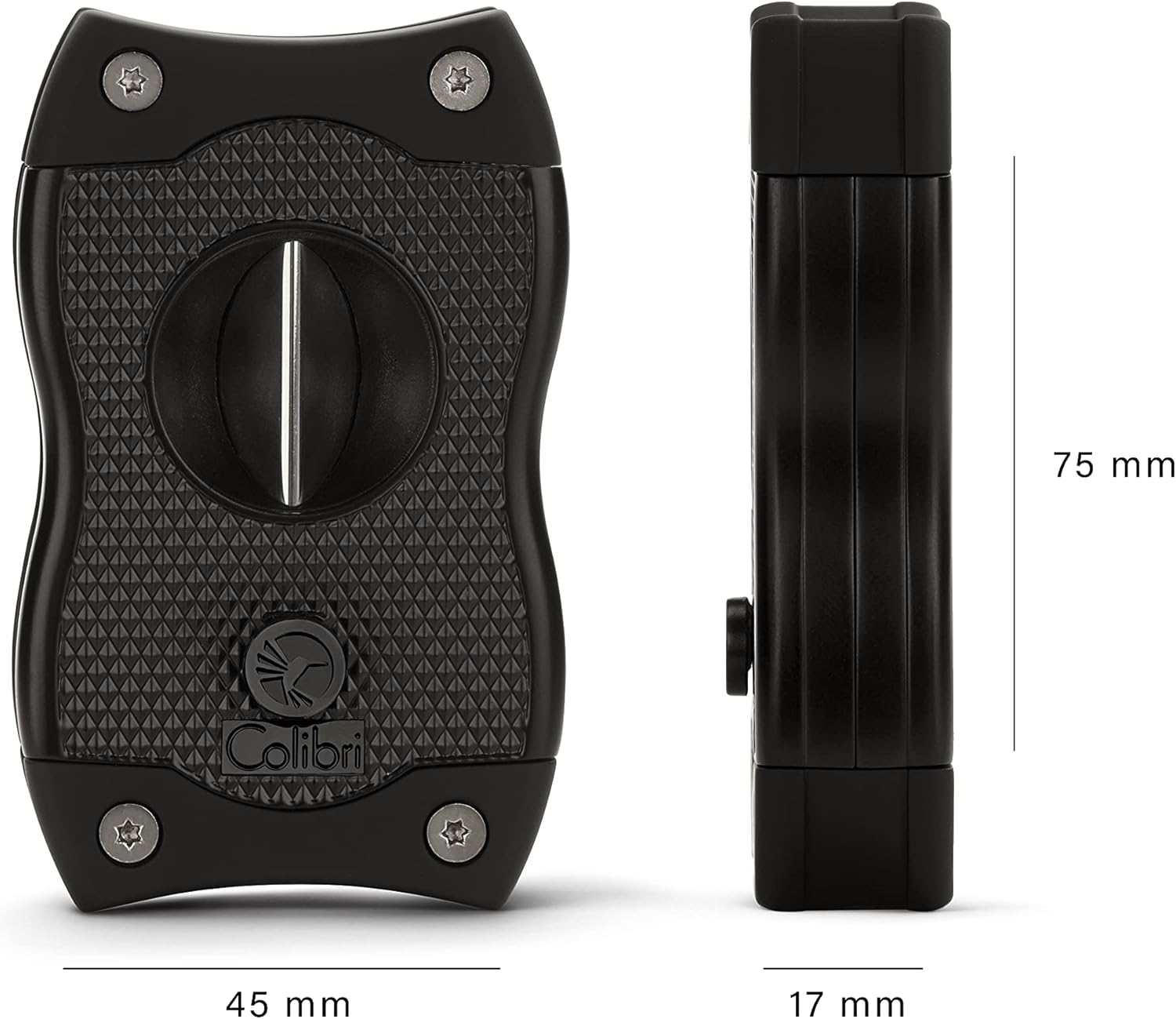 Colibri SV-Cut Cigar Cutter, Black, Standard - Image 4