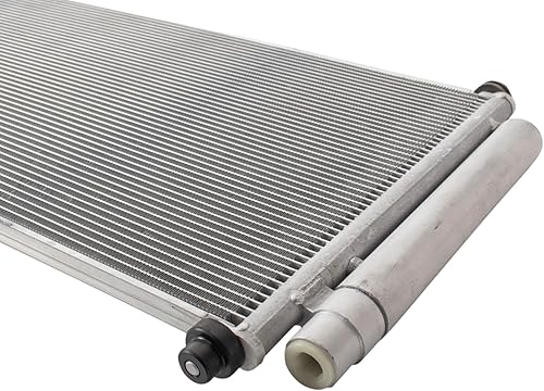 Vista 348 de TRQ Condensador de aire acondicionado compatible con Nissan Altima NI3030101 NI3030101 NI3030103 1998-2001