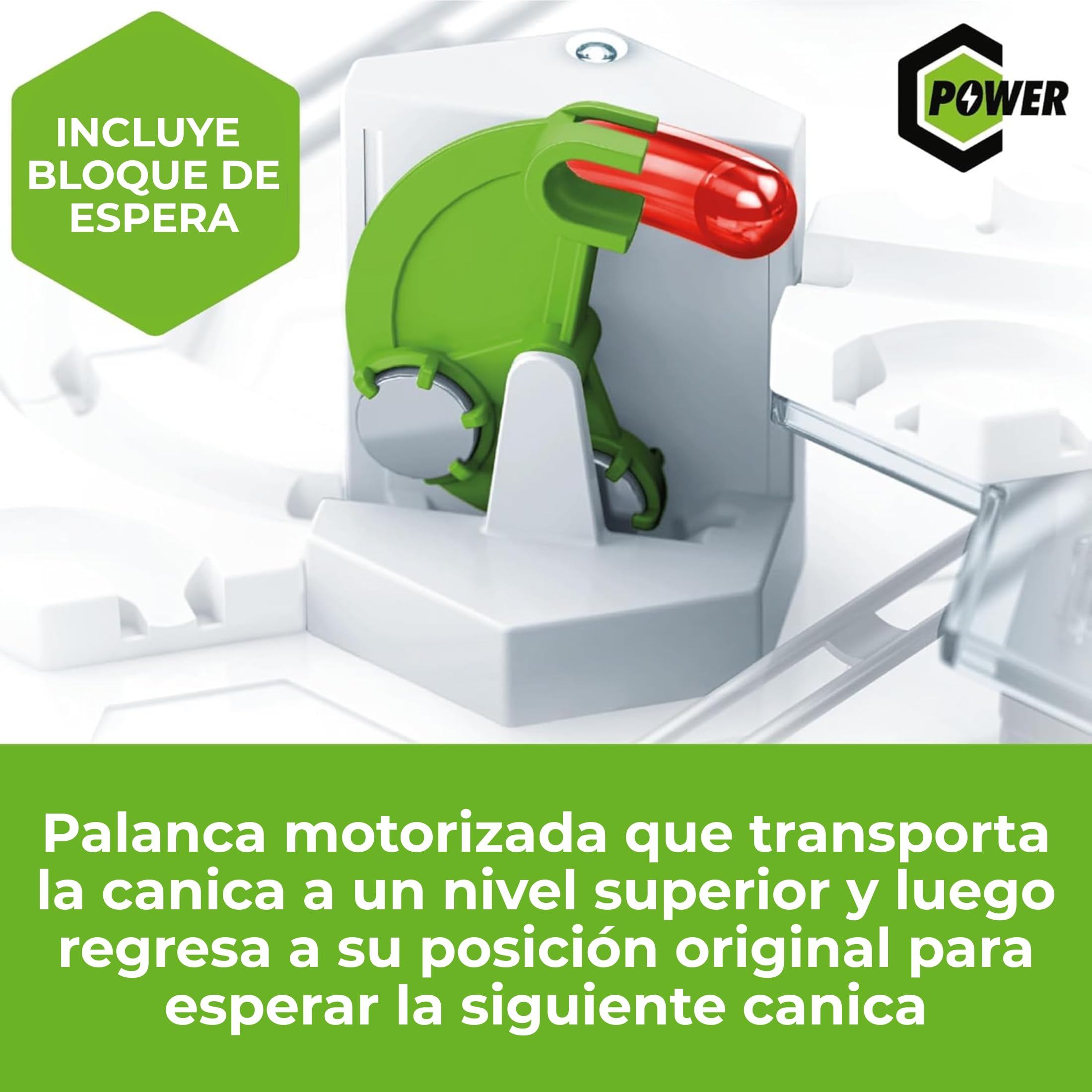Ravensburger - GraviTrax Power Lever, Juego STEM Innovador y Educativo, 8+ Años, Accesorio