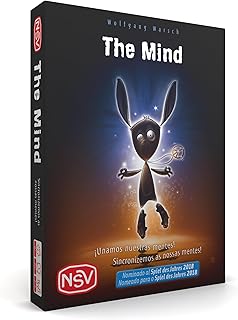 NSV The Mind Juego de Cartas Cooperativo Conecta tus mentes y desafía tus límites. Edición en Español.