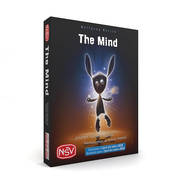 NSV The Mind Juego de Cartas Cooperativo Conecta tus mentes y desafía tus límites. Edición en Español.