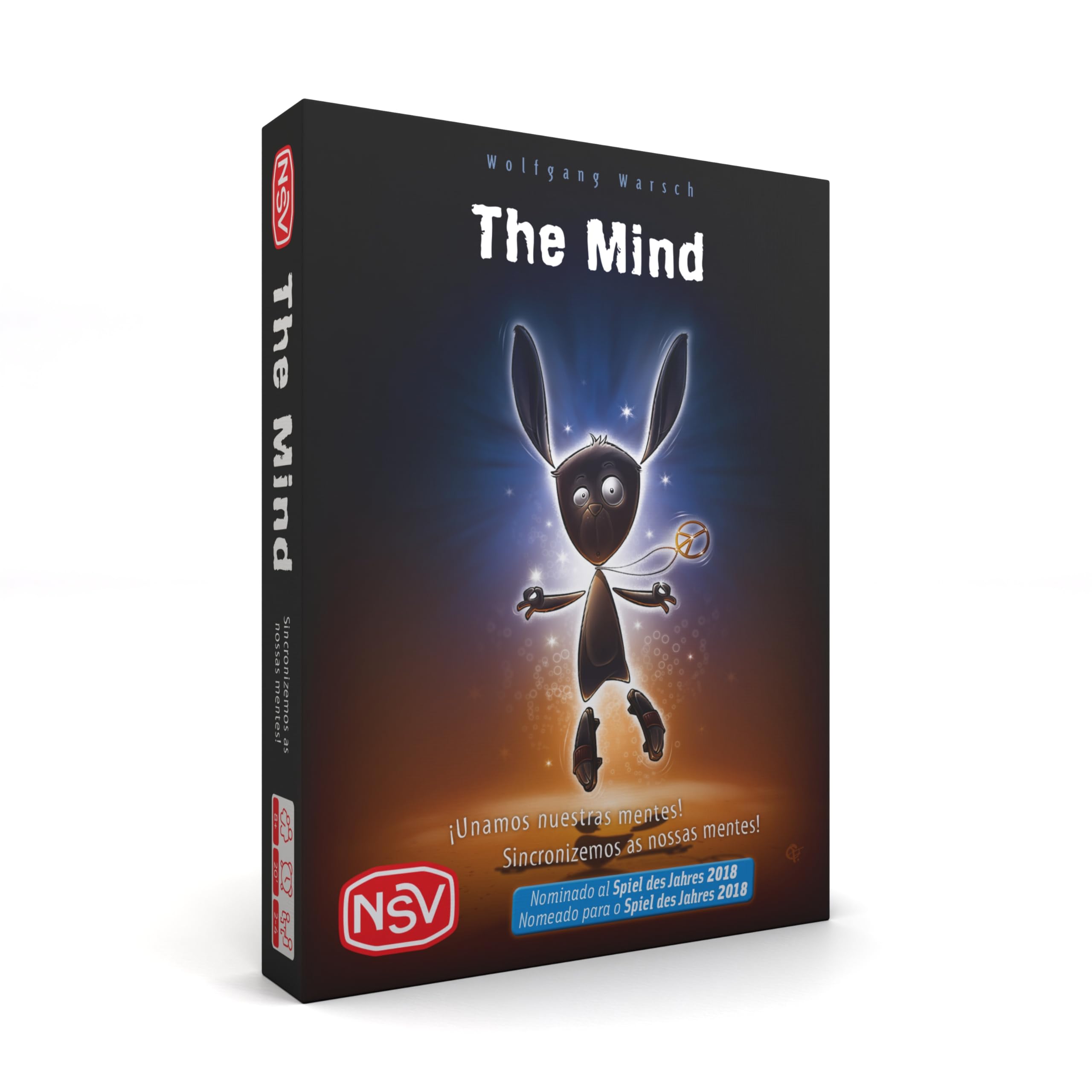 NSV The Mind Juego de Cartas Cooperativo Conecta tus mentes y desafía tus límites. Edición en Español.