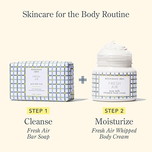 Miniatura 33 de Beekman 1802 Barra de jabón de leche de cabra, pomelo con miel - 9 onzas - Nutre e hidrata el cuerpo - Bueno para pieles sensibles - Libre