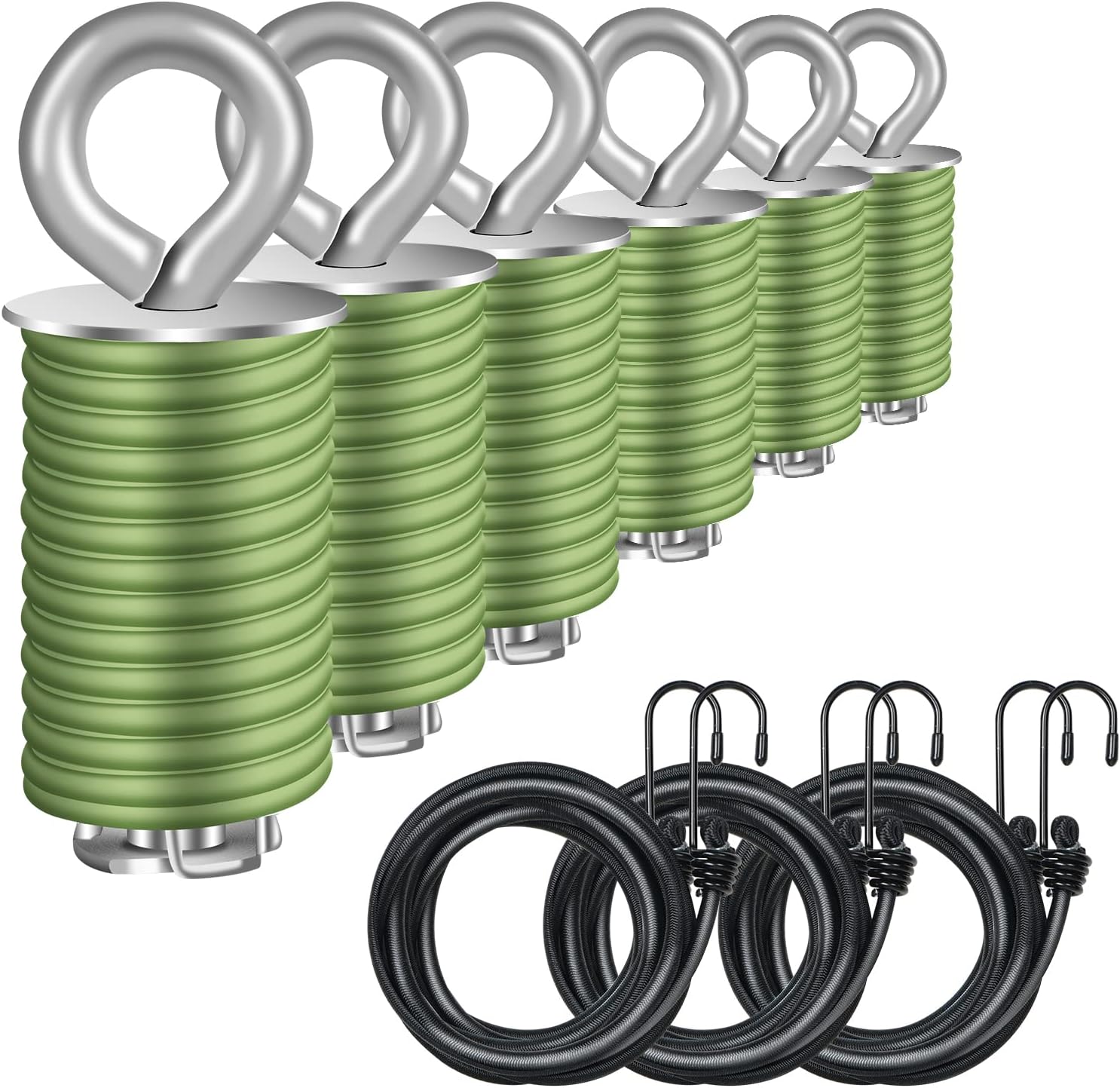 XIEKRAB 6Pcs UTV Anchors to fit Polaris RZR Lock & Ride ATV