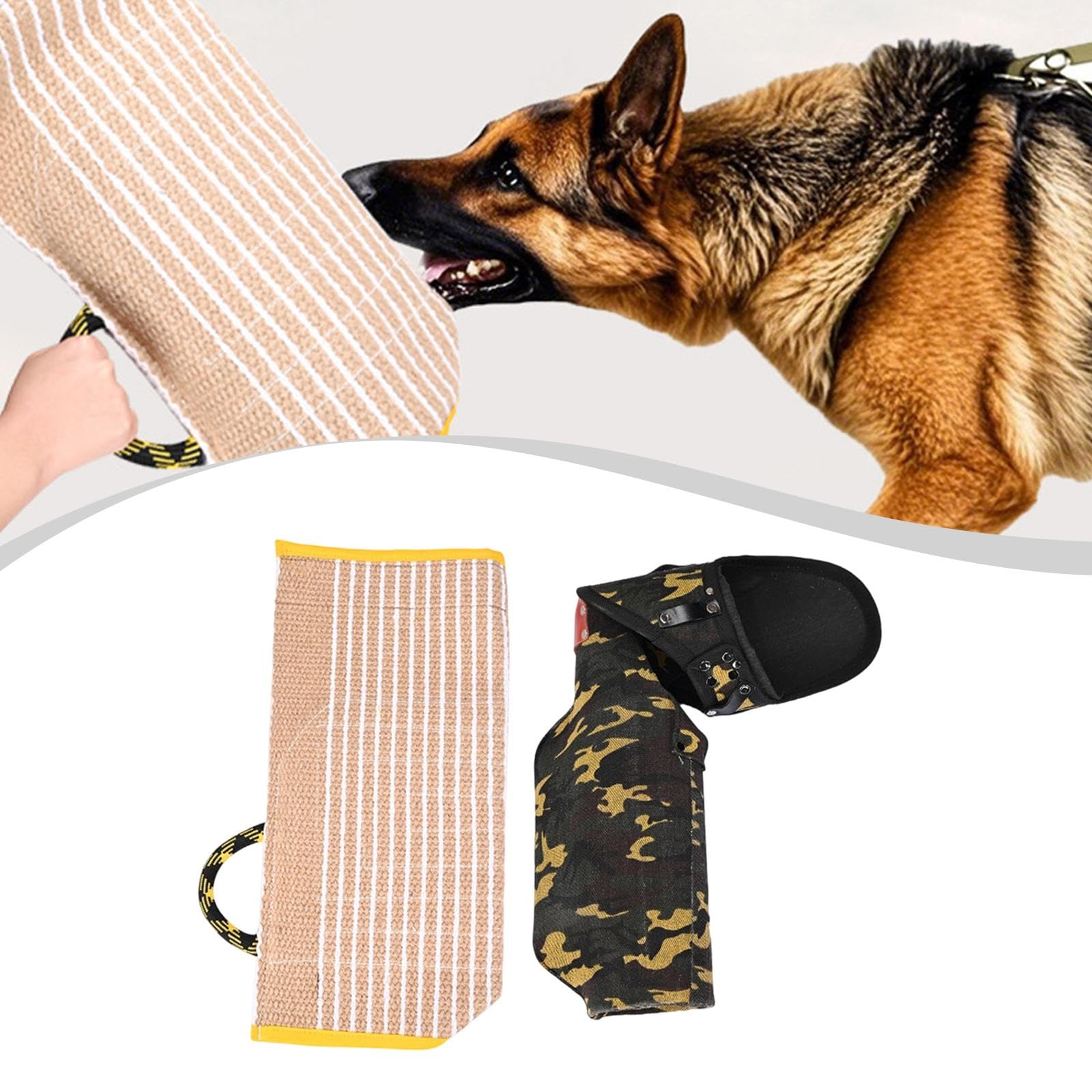 Brazo Protector contra mordeduras de Perro, Resistente, Interactivo, Profesional, único, Resistente a abrasión, de Entrenamiento, Juguete