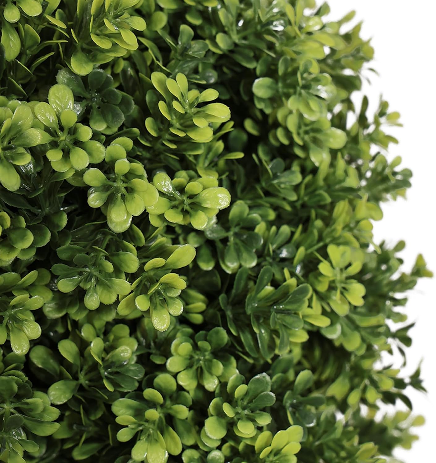 ZenithX 55cm Artificial Boxwood Ball Trees (2pcs) - UV Resistant Faux Topiary Shrubs for Outdoor Porch, Patio, Balcony & Indoor Decor