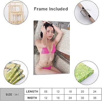 Amazon.co.jp: 大原梓女優のセクシービキニポスター ホーム装飾 アート