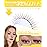 JIMIRE Brown Self-Adhesive Eyelashes Press on Lashes Clusters, Natural Look Pre-Glued Lash Clusters No Glue Needed Wispy 10-12MM Individual Lashes Brown Cluster Eyelash Extensions