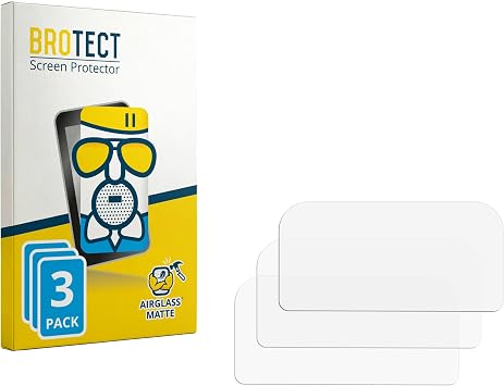 brotect Anti-Glare Glass Screen Protector Matte Compatible with Casio Vintage Edgy CA-500 3 Pack - Anti-Scratch 9H Protection Film