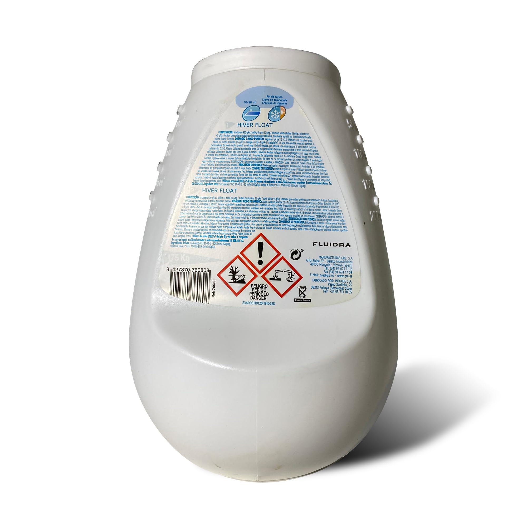 Gre 76080L - Szklarnia z boją w tabletkach, 1,7 kg